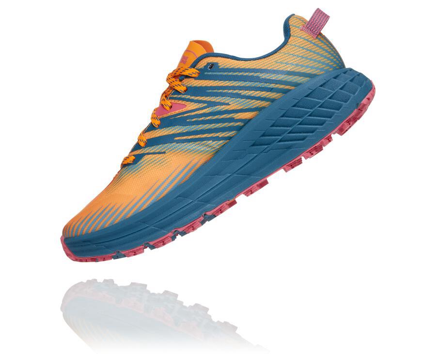 Hoka One One Trailove Tenisky Damske Modre - Speedgoat 4 - 63820-KHPA